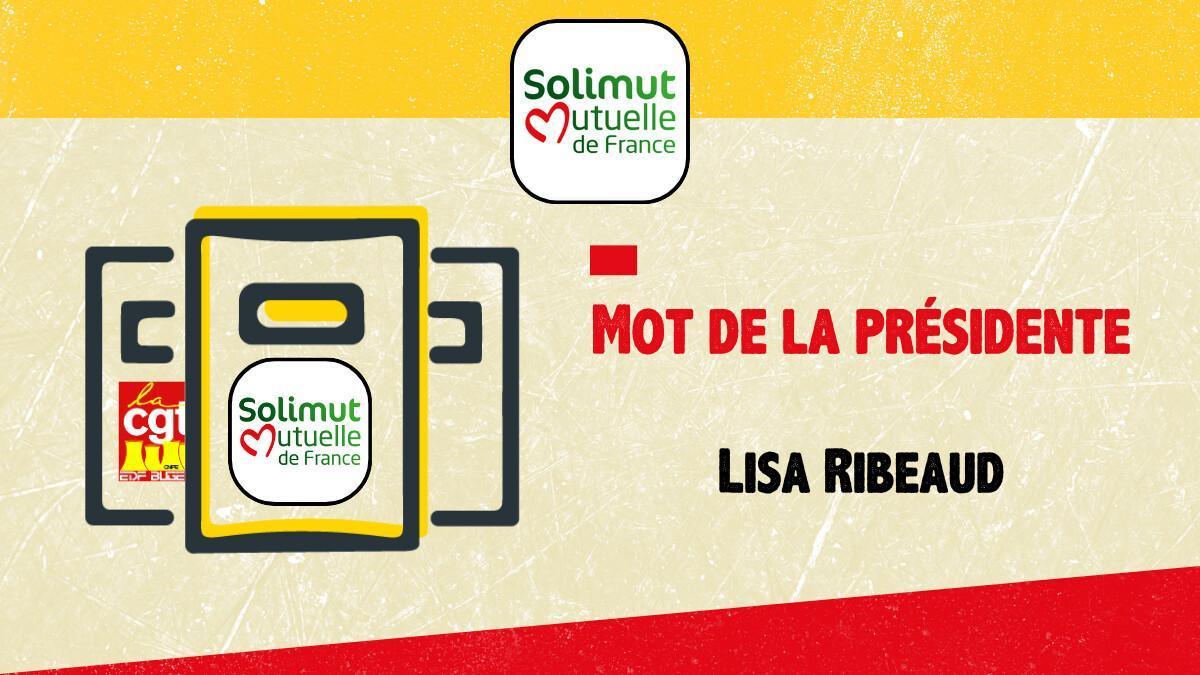 Message de la part de Lisa Ribeaud présidente Solimute