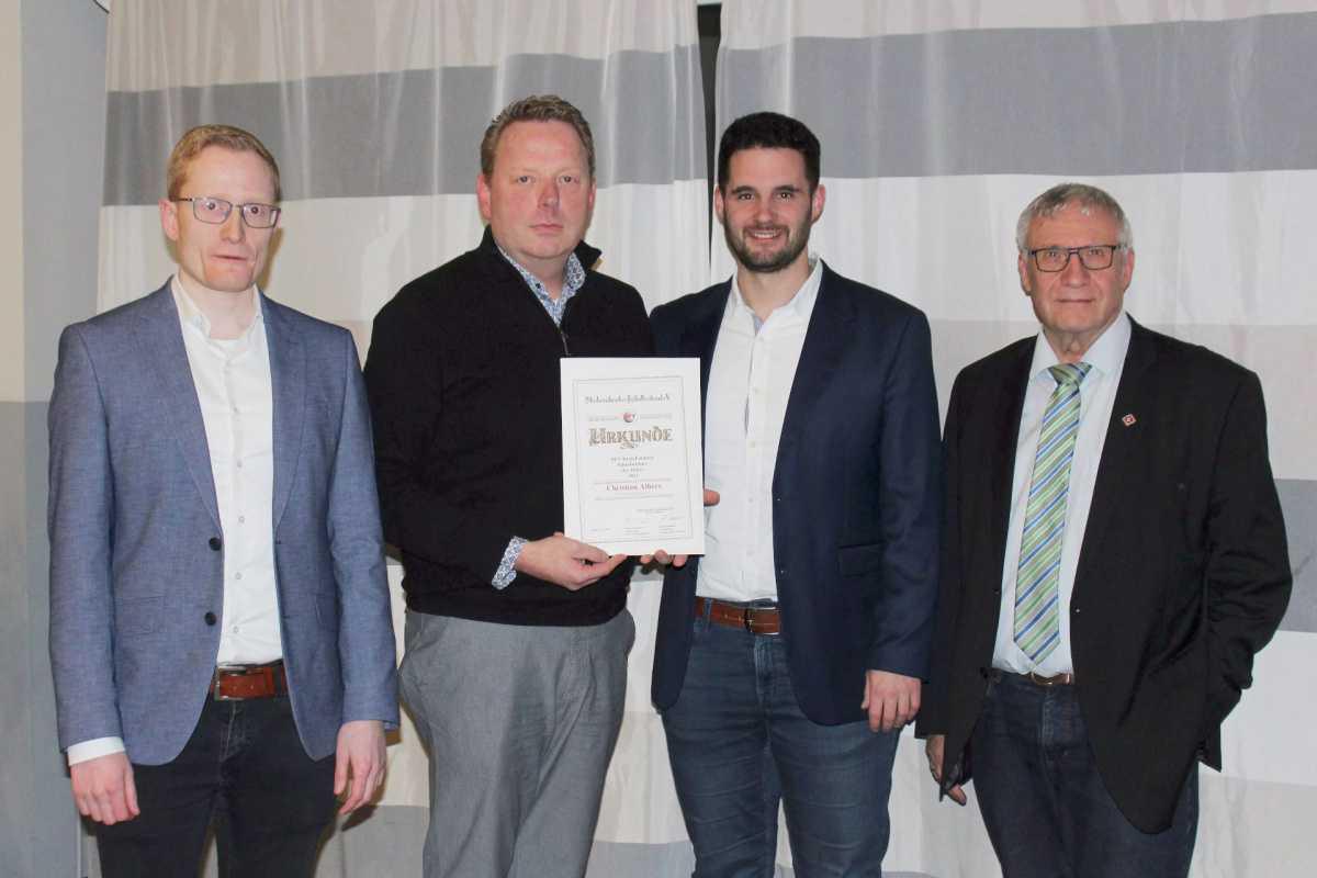 Christian Albers, Florian Buß und Martin Kock Schiedsrichter des Jahres 2023 Christian Albers, Florian Buß und Martin Kock Schiedsrichter des Jahres 2023