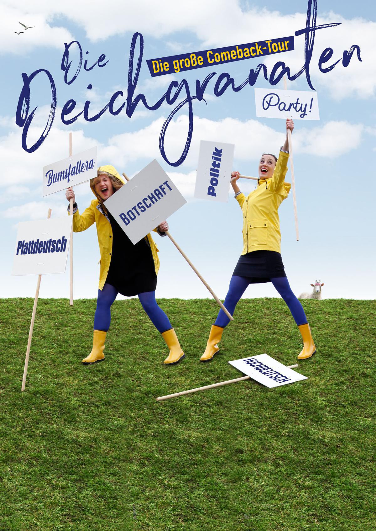 Zündung der „Deichgranaten“ steht kurz bevor Zündung der „Deichgranaten“ steht kurz bevor