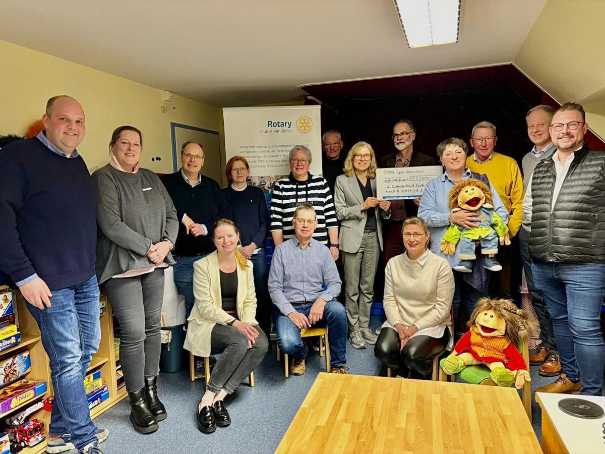 Rotary Club Haren unterstützt Kinderschutzbund Emsland Mitte in Meppen
