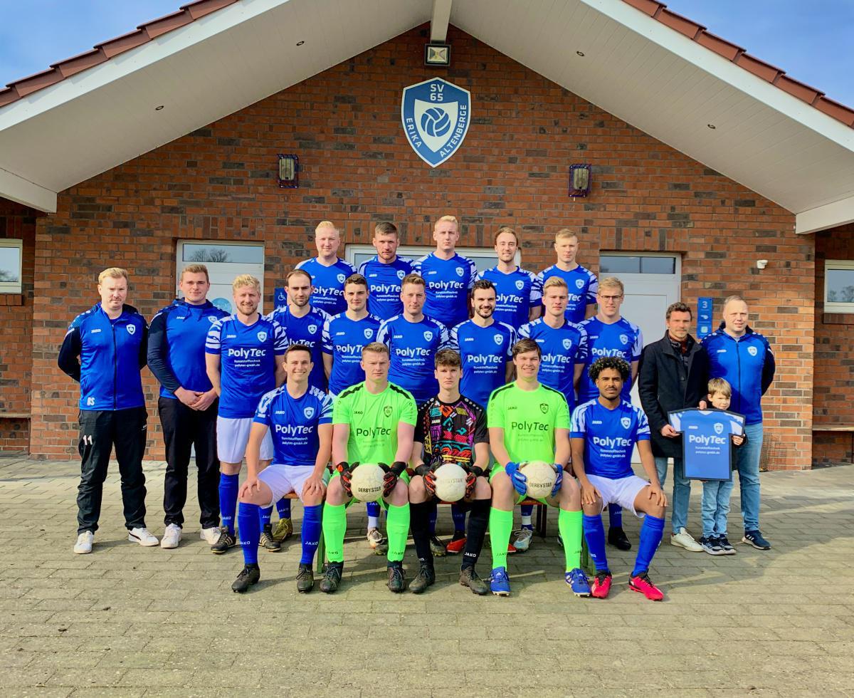 Polytec GmbH spendet neue Trikots für SV Erika-Altenberge  Polytec GmbH spendet neue Trikots für SV Erika-Altenberge