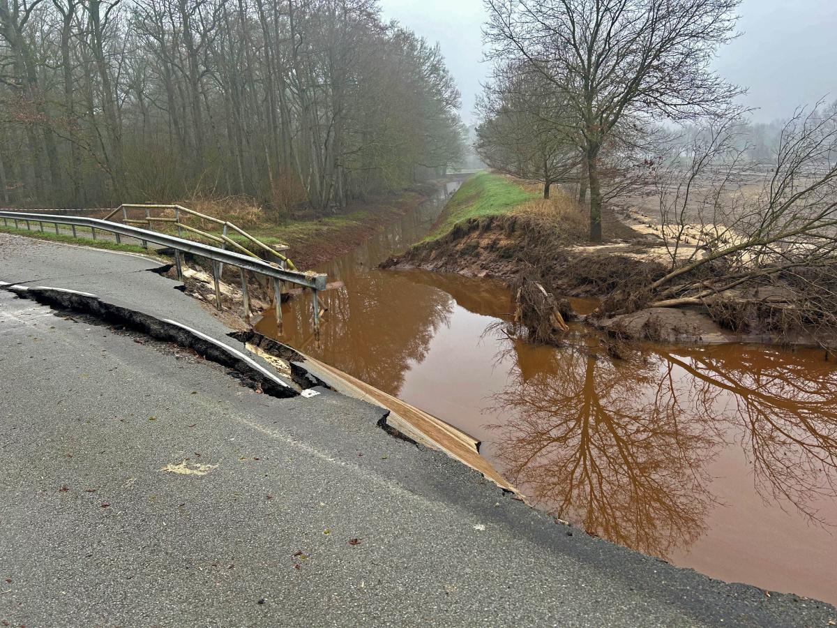 Hochwasserschaden zwischen Haselünne und Lotten wird behoben - Baustart am Montag