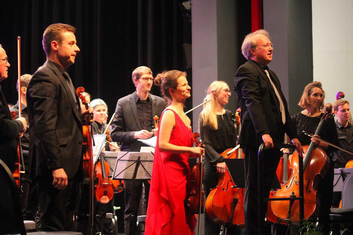 Umjubelte Solistin Liv Migdal im Theater Meppen Umjubelte Solistin Liv Migdal im Theater Meppen