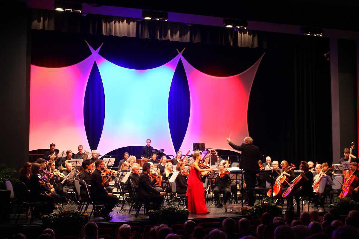 Umjubelte Solistin Liv Migdal im Theater Meppen Umjubelte Solistin Liv Migdal im Theater Meppen