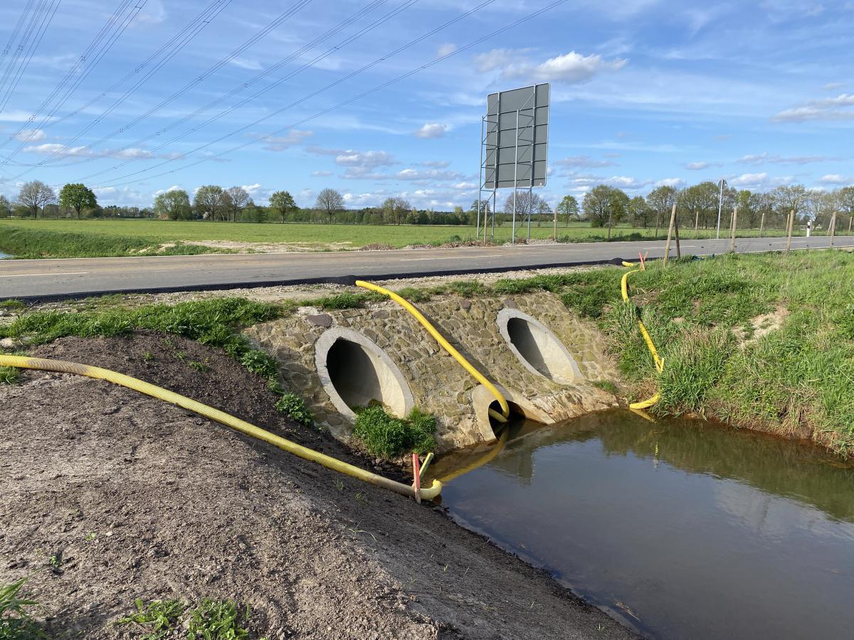 L 47: Behelfsumfahrung zwischen Meppen und Rühle heute freigegeben L 47: Behelfsumfahrung zwischen Meppen und Rühle heute freigegeben