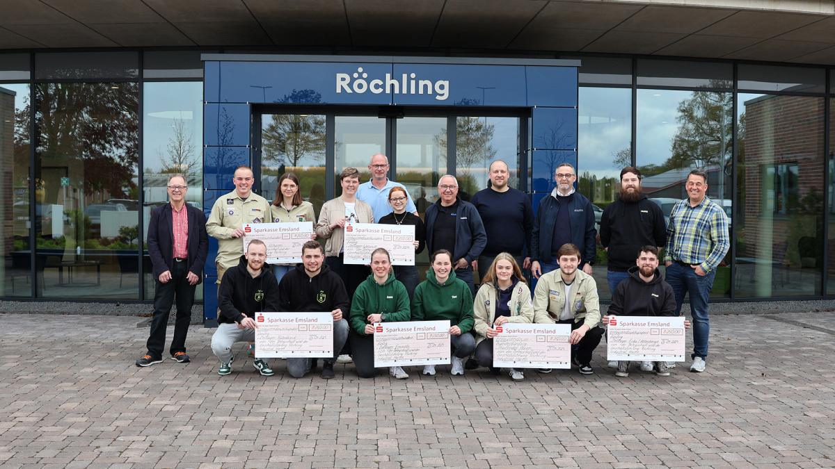 Röchling Industrial spendet 15.000 Euro Röchling Industrial spendet 15.000 Euro