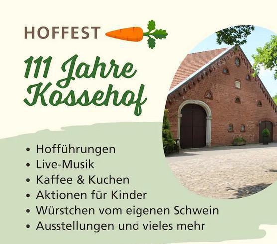 111 Jahre Kossehof