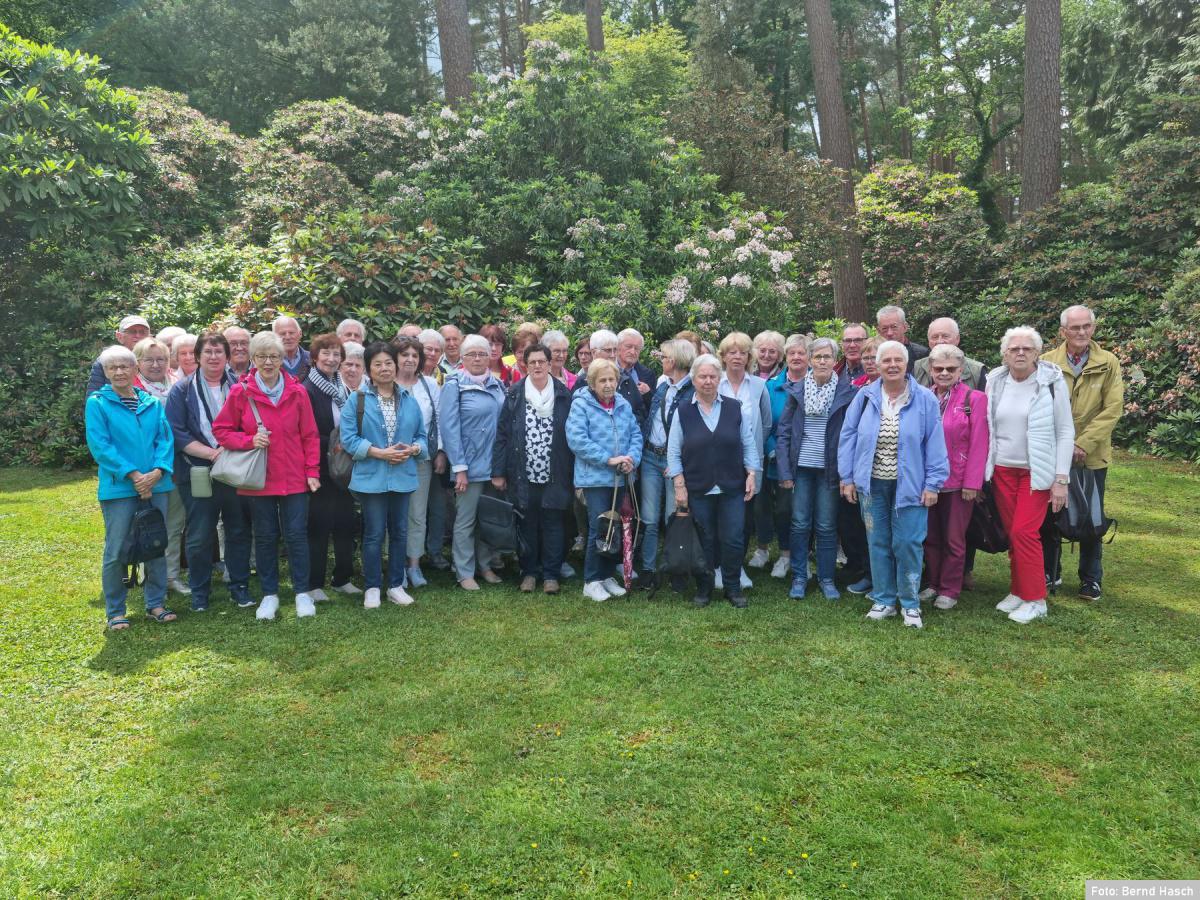 Harener Senioren: Besuch des Hobbie Rhododendronparks in Westerstede