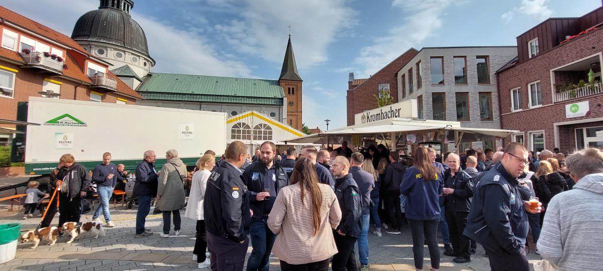 Helferfete in Haren gut angenommen Helferfete in Haren gut angenommen