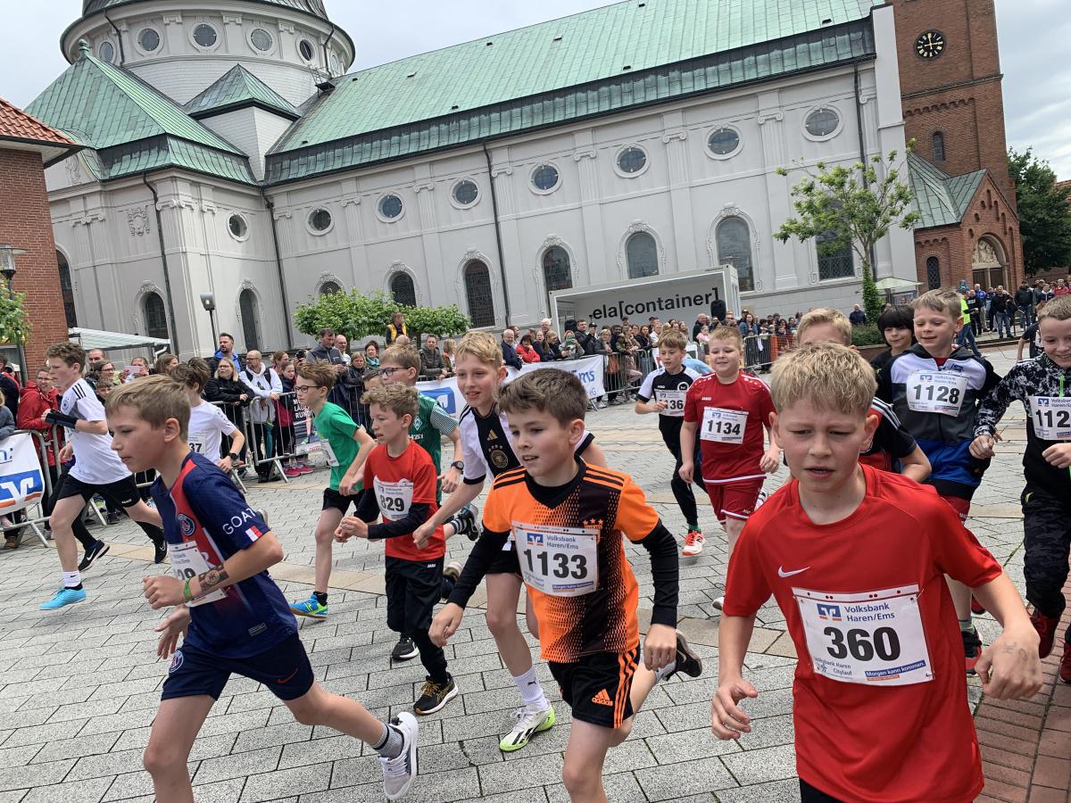 Erfolgreicher 25. Volksbank Haren Citylauf 2024