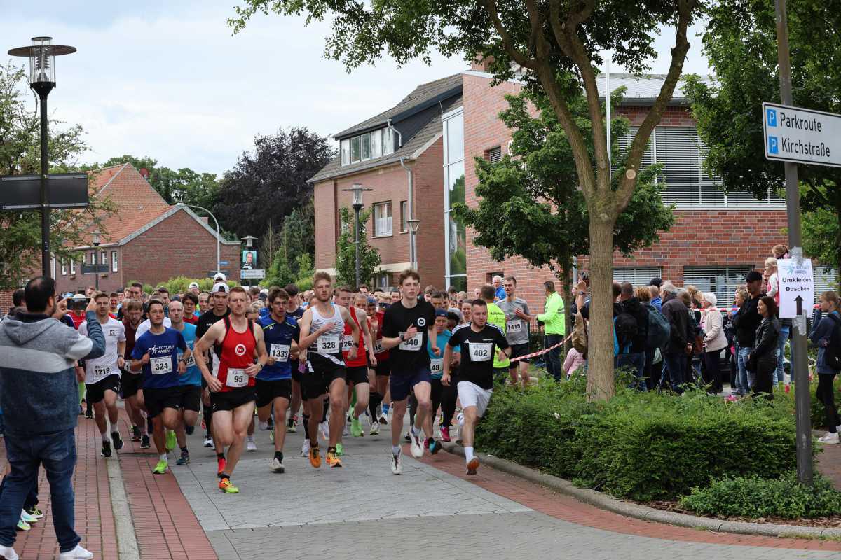 Erfolgreicher 25. Volksbank Haren Citylauf 2024