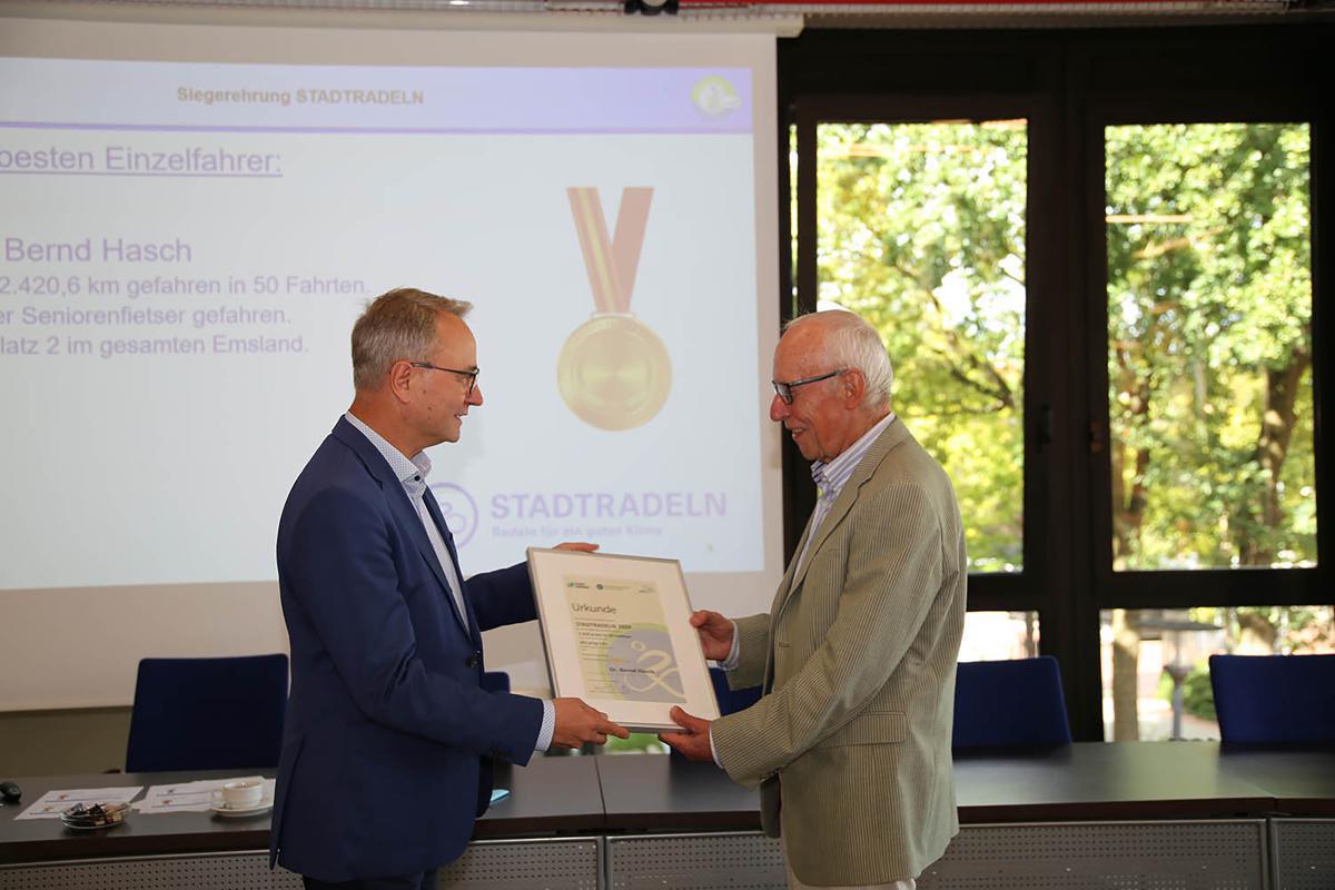 Stadtradeln: Auszeichnung für die besten Radelnden Stadtradeln: Auszeichnung für die besten Radelnden