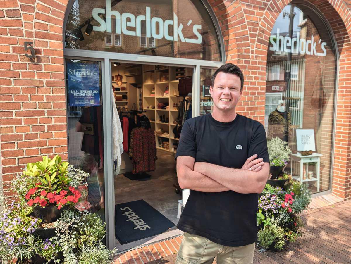Meppener Geschäft „sherlock´s“ wird vergrößert Meppener Geschäft „sherlock´s“ wird vergrößert