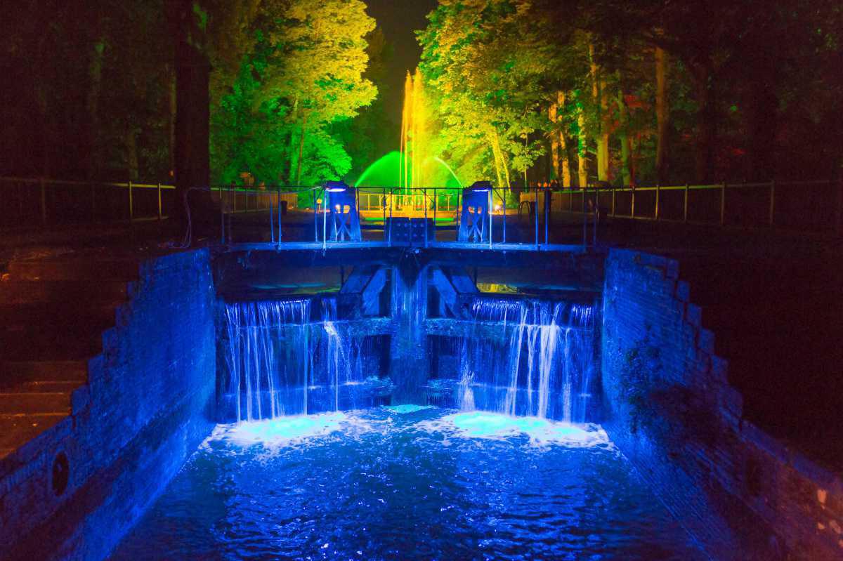 Lichterfest an der Koppelschleuse Lichterfest an der Koppelschleuse