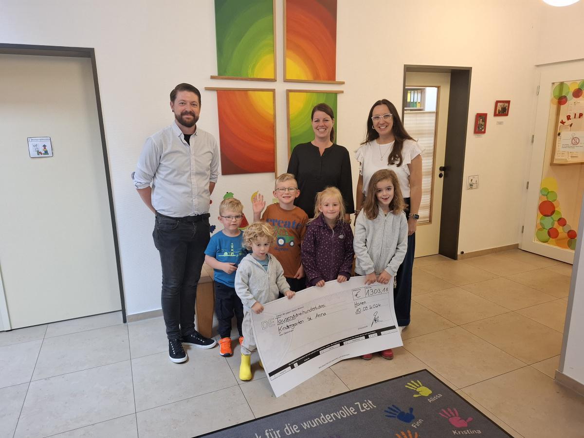 Seniorenresidenz Altharen: Spende übergeben Seniorenresidenz Altharen: Spende übergeben