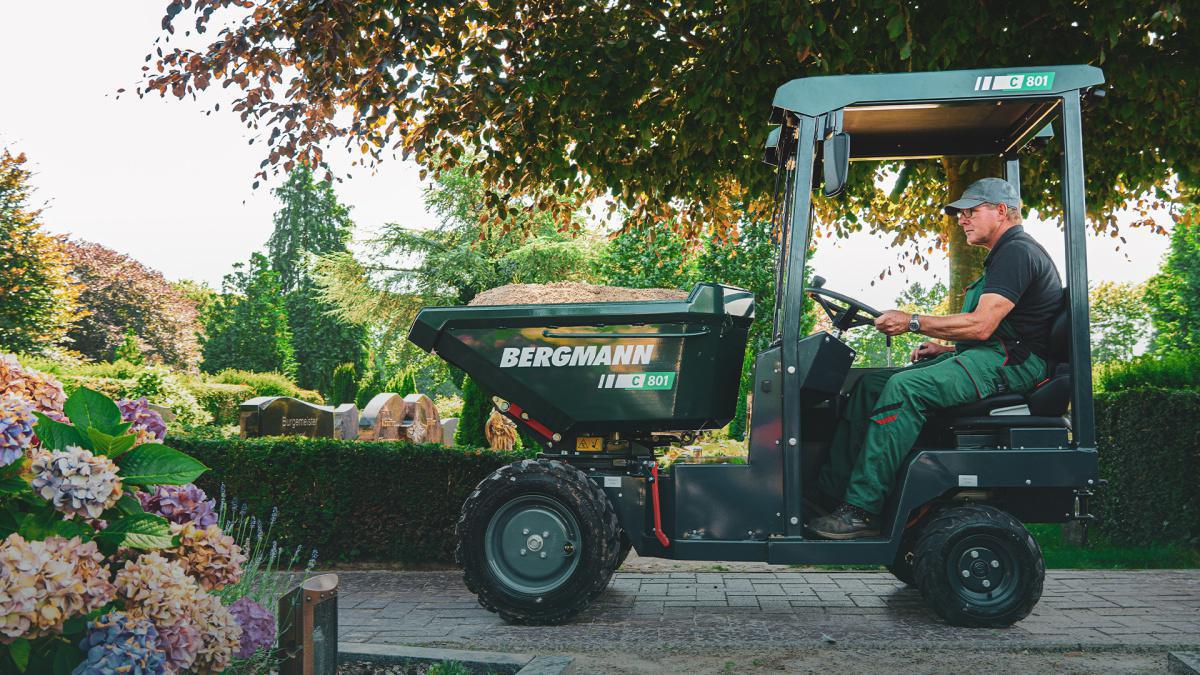 Bergmann präsentiert nachhaltige Dumper auf der GaLaBau 2024 Bergmann präsentiert nachhaltige Dumper auf der GaLaBau 2024