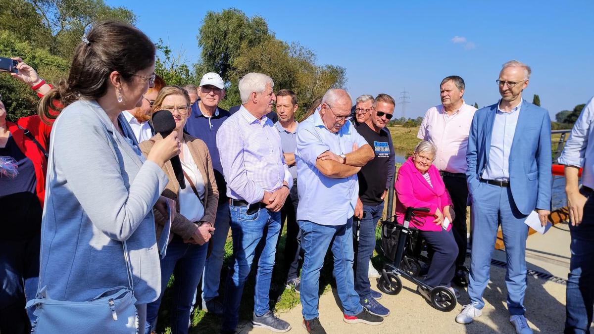 Offizielle Eröffnung der neuen Fuß- und Radwegbrücke in Geeste und Meppen Offizielle Eröffnung der neuen Fuß- und Radwegbrücke in Geeste und Meppen
