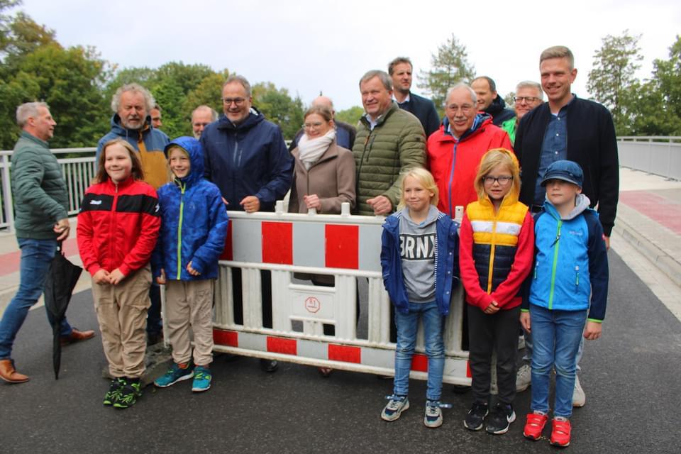 Freigabe der Hasebrinkbrücke in Meppen Freigabe der Hasebrinkbrücke in Meppen