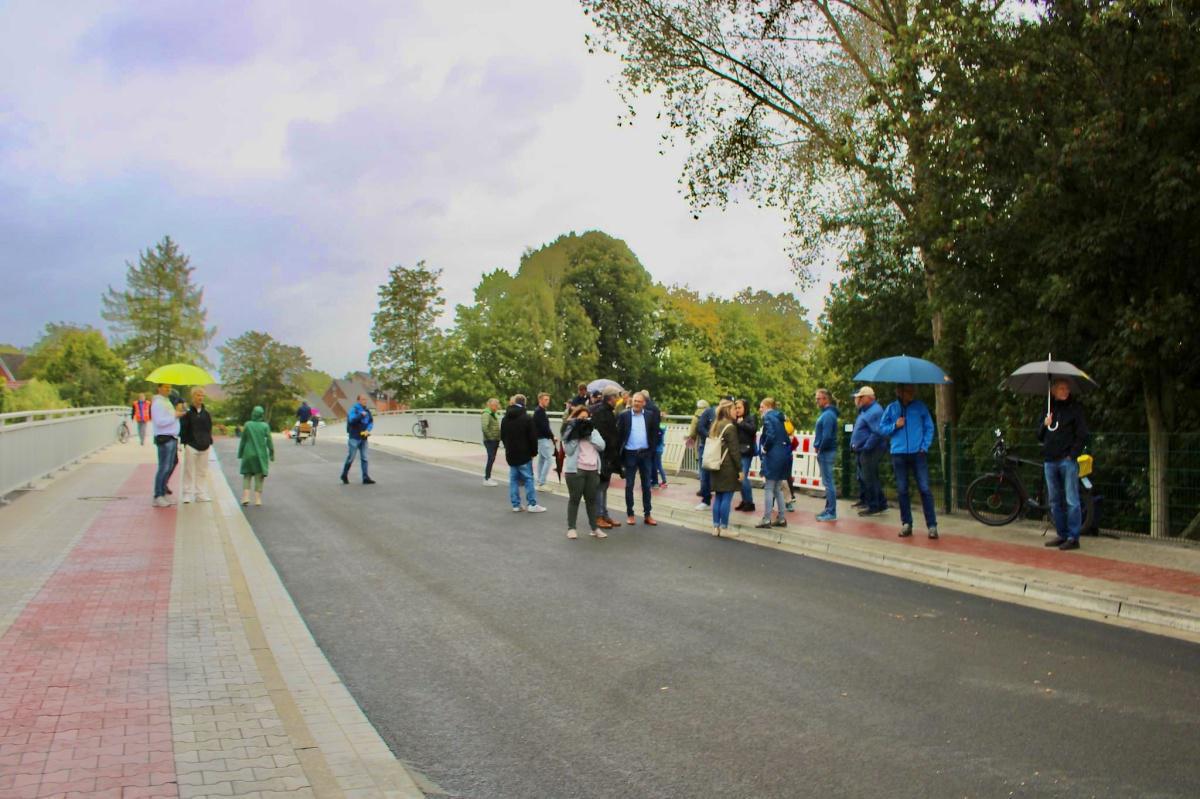 Freigabe der Hasebrinkbrücke in Meppen Freigabe der Hasebrinkbrücke in Meppen