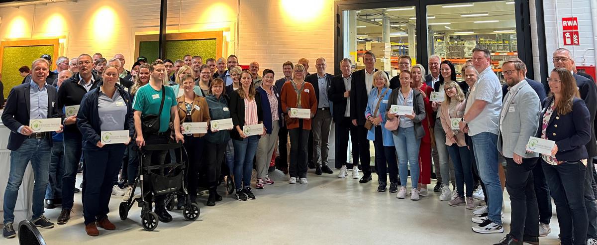 59 Arbeitgeber als „Inklusiver Betrieb“ ausgezeichnet 59 Arbeitgeber als „Inklusiver Betrieb“ ausgezeichnet