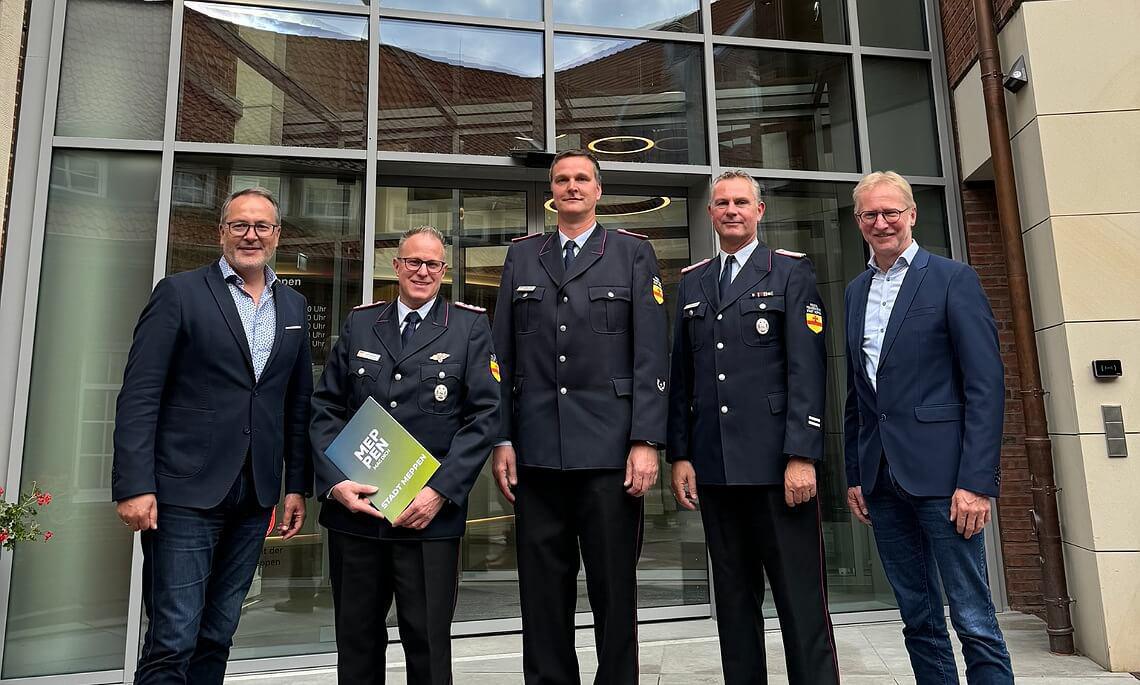 Meppen: Kai Nogatz zum stellvertretenden Stadtbrandmeister berufen Meppen: Kai Nogatz zum stellvertretenden Stadtbrandmeister berufen