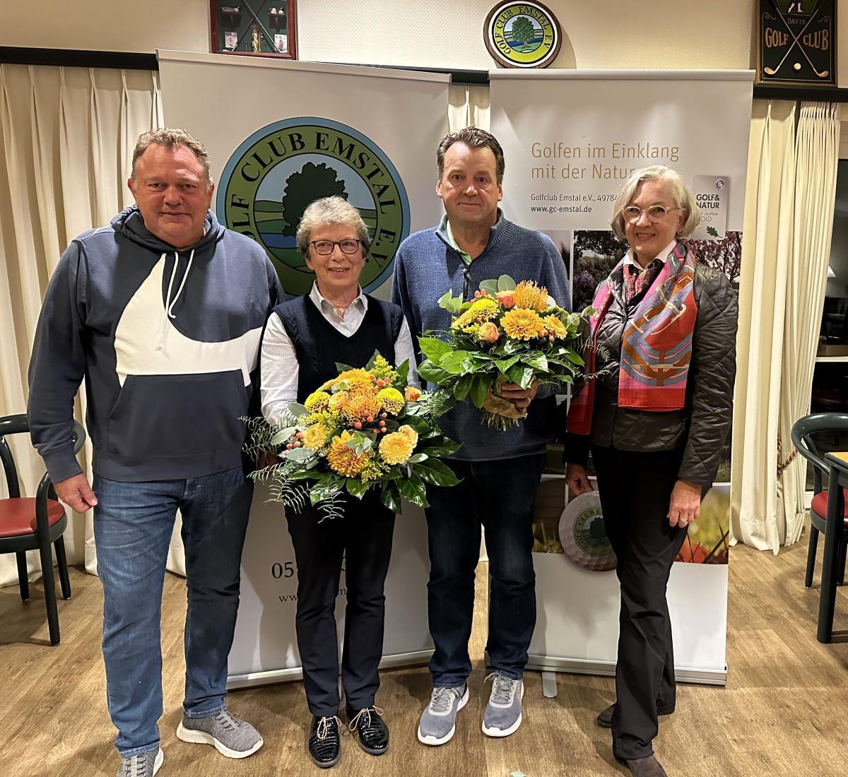 Kreissportbund ehrt langjährig Engagierte im Golfclub Emstal Kreissportbund ehrt langjährig Engagierte im Golfclub Emstal