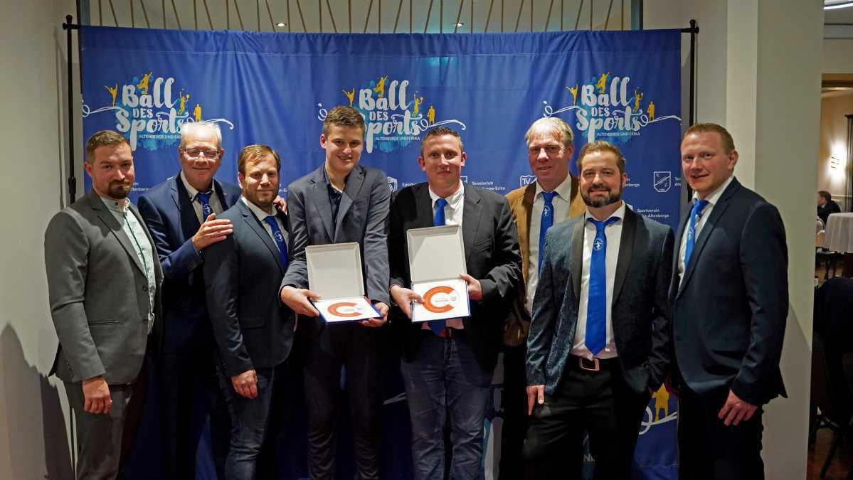 Die drei Vereine von der Tenge feiern Ball des Sports im Festsaal "Bi Mäskers" Die drei Vereine von der Tenge feiern Ball des Sports im Festsaal "Bi Mäskers"