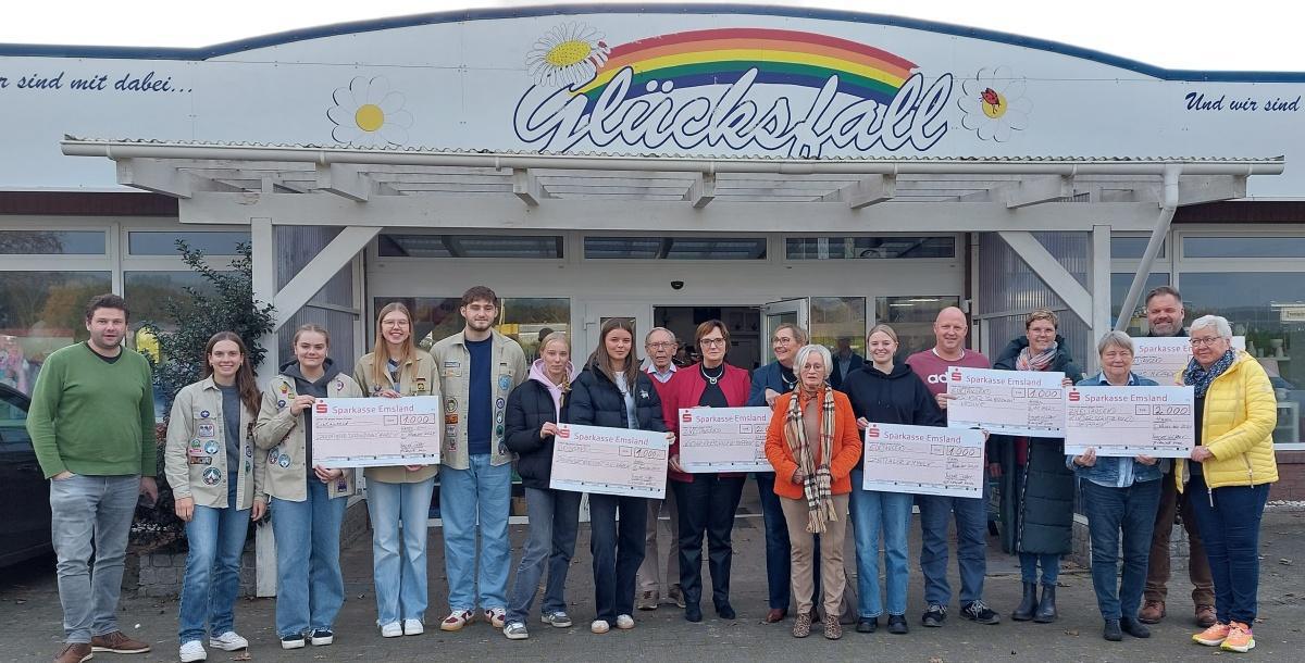 Auch in 2024: Glücksfall spendet insgesamt 10.000 Euro Auch in 2024: Glücksfall spendet insgesamt 10.000 Euro