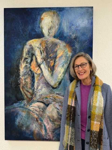 Künstlerin Marita Sahnen-Röben präsentiert ihre Werke im Amtsgericht Künstlerin Marita Sahnen-Röben präsentiert ihre Werke im Amtsgericht