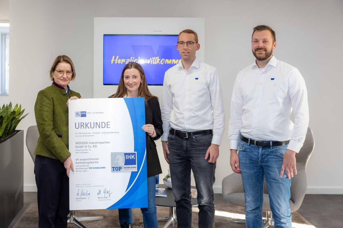 Meppener Unternehmen überzeugt mit hoher Ausbildungsqualität Meppener Unternehmen überzeugt mit hoher Ausbildungsqualität