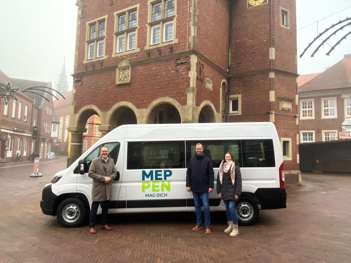 Meppen: Neues City-Mobil ab sofort einsatzbereit Meppen: Neues City-Mobil ab sofort einsatzbereit