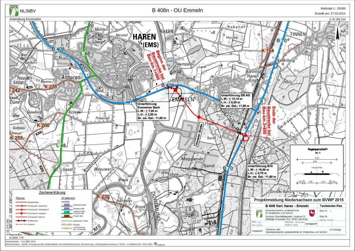 Enttäuschung im Rathaus: Wann kommt die Ortsumgehung in Emmeln? Enttäuschung im Rathaus: Wann kommt die Ortsumgehung in Emmeln?