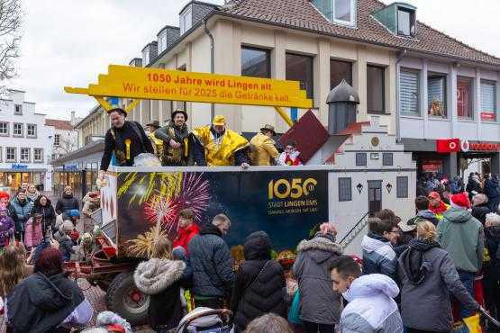 Karnevalsumzug in Lingen Karnevalsumzug in Lingen