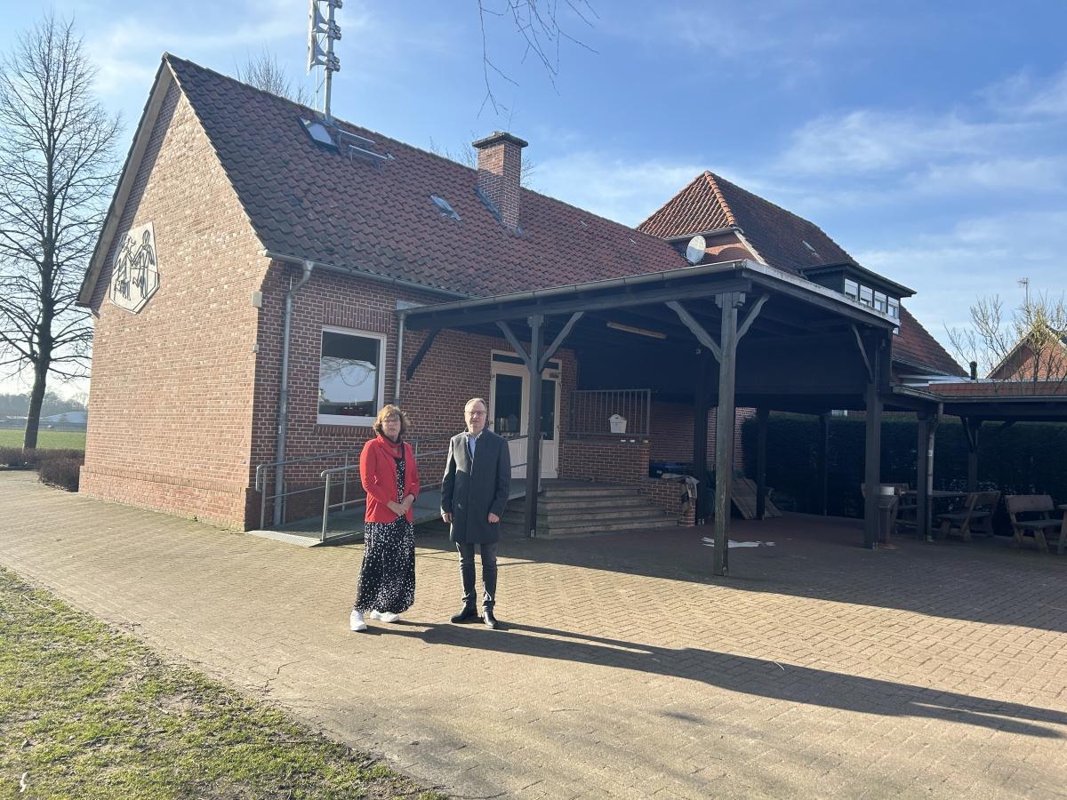 Es geht los - Baubeginn bei der „Alte Schule“ in Landegge
