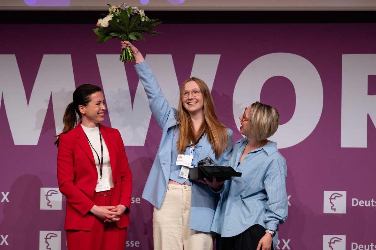 Lingener Gründerin Myriam Erath erhält Young Engineer Woman Award 2025 Lingener Gründerin Myriam Erath erhält Young Engineer Woman Award 2025