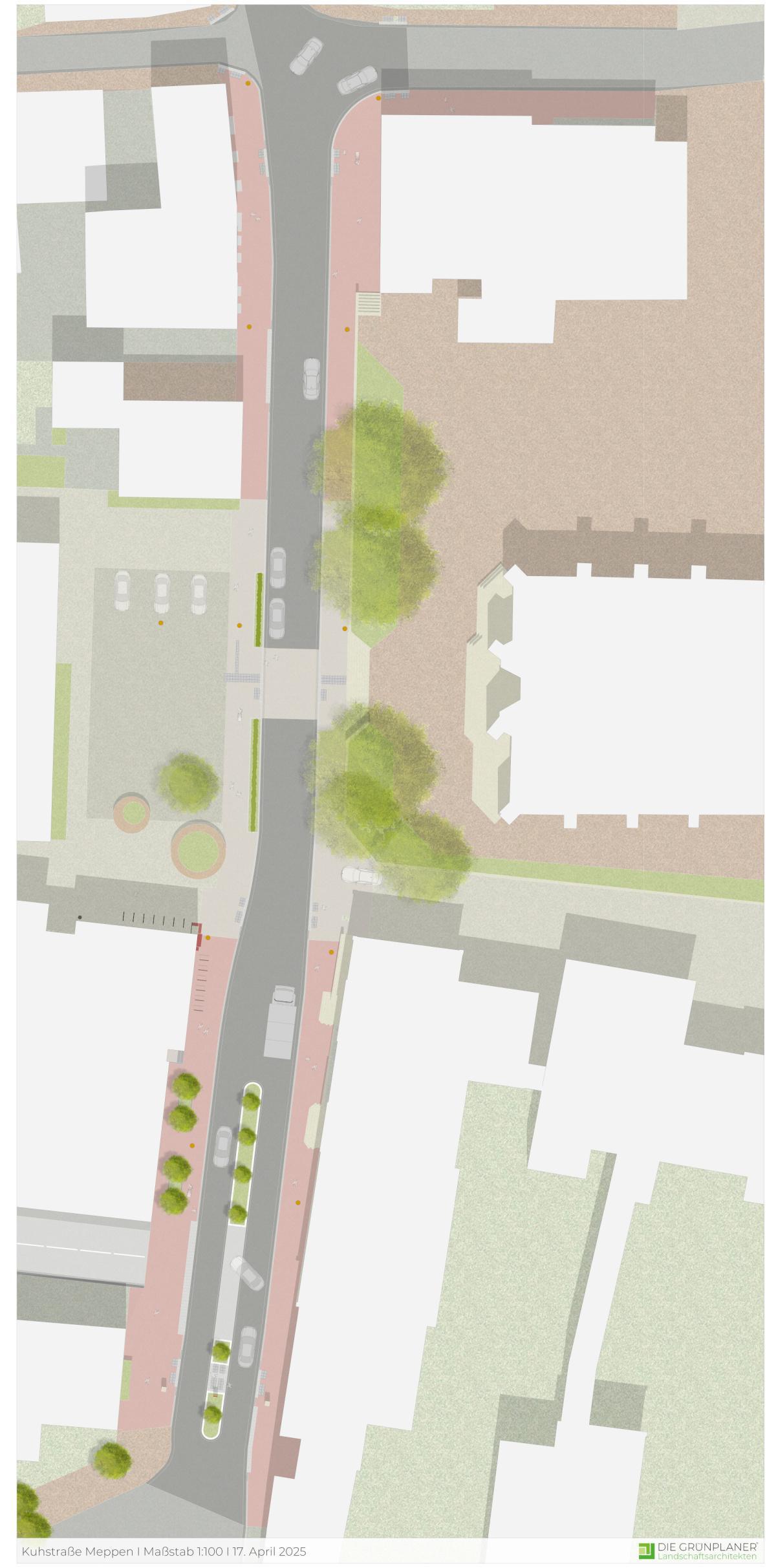 Meppen: Kuhstraße bis Mitte August halbseitig gesperrt Meppen: Kuhstraße bis Mitte August halbseitig gesperrt