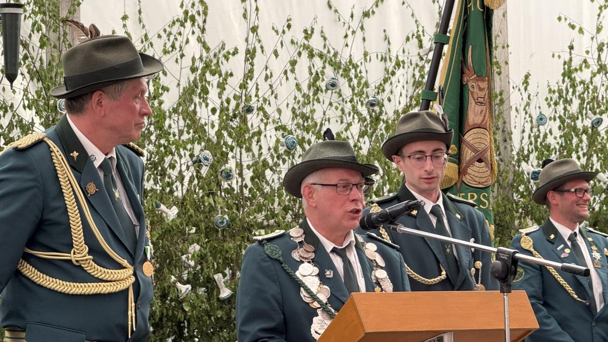 Josef Cordes neuer Schützenkönig in Versen Josef Cordes neuer Schützenkönig in Versen