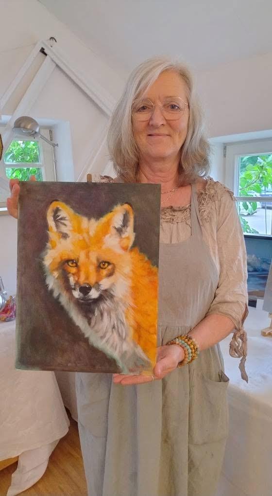 Zwei Künstlerinnen stellen in Schwefingen aus Zwei Künstlerinnen stellen in Schwefingen aus