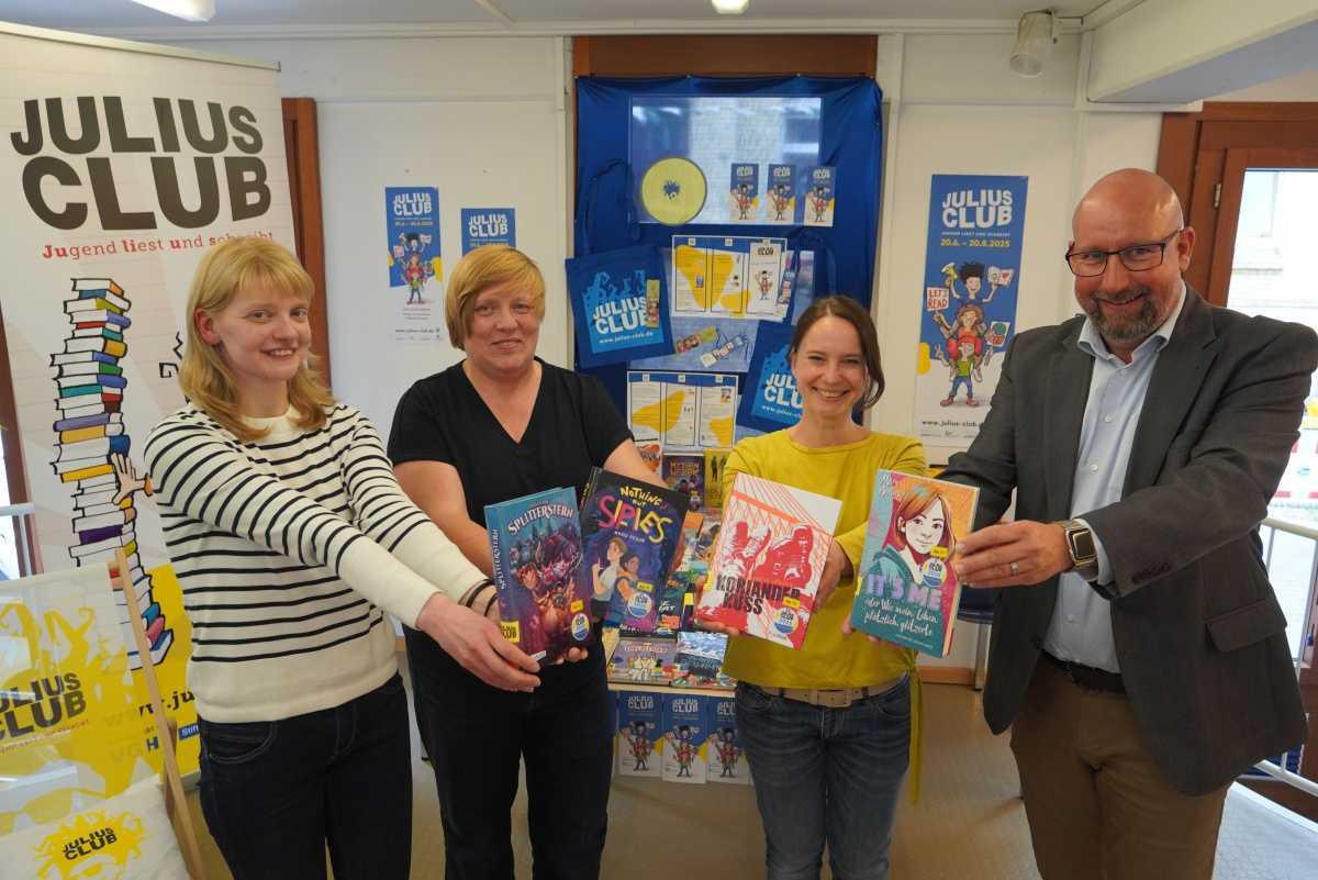 Julius-Club 2025: Ein Sommer voller Lesespaß in der Stadtbibliothek Lingen
