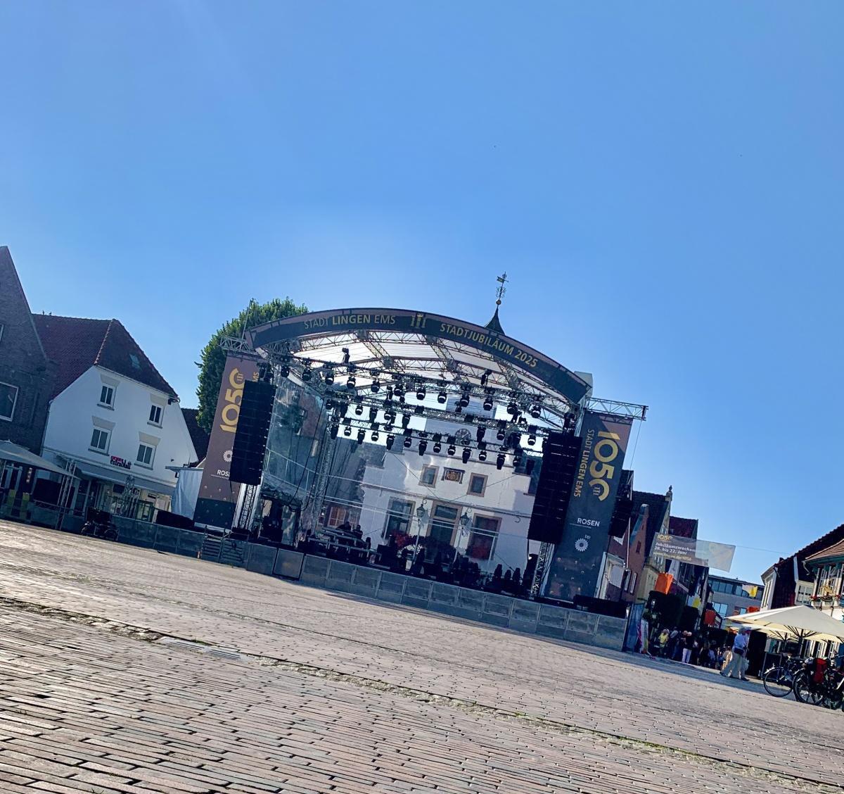 Heute. Morgen. Übermorgen! Das Jubiläumswochenende in Lingen beginnt.