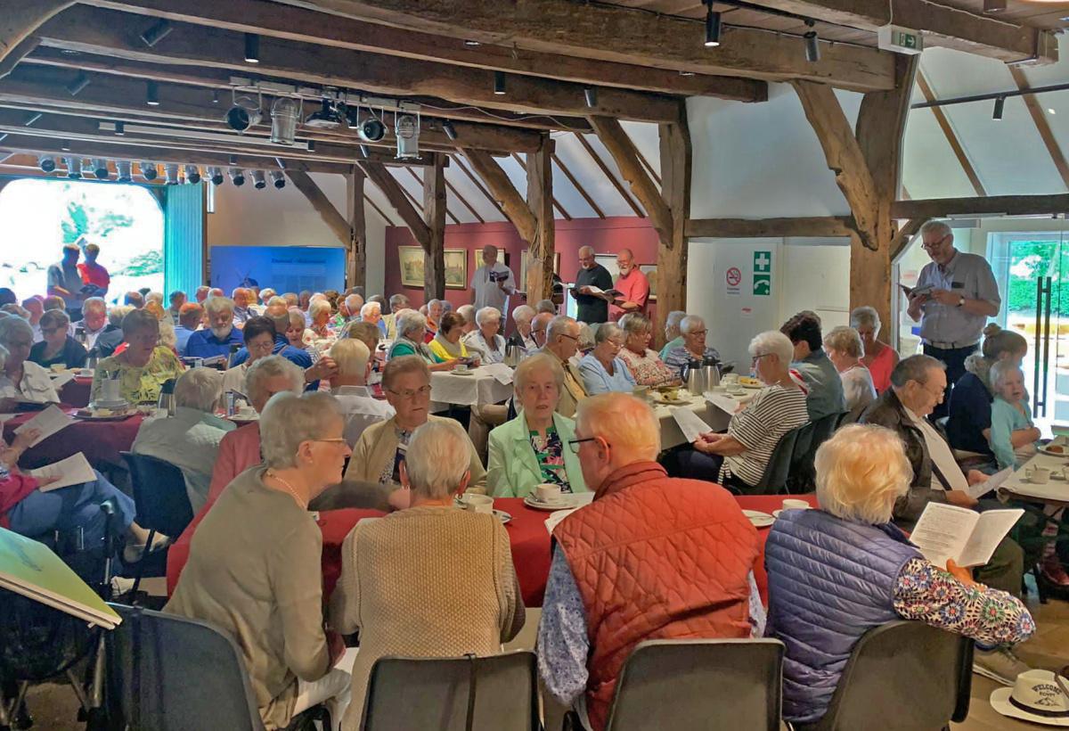 Volksliedersingen des MGV Concordia Haren am 13. Juli an der Mersmühle