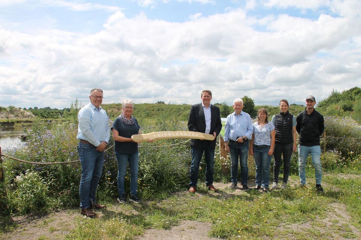 Neuer Biotop in Esterwegen erhält den Namen „Friedlandsee“