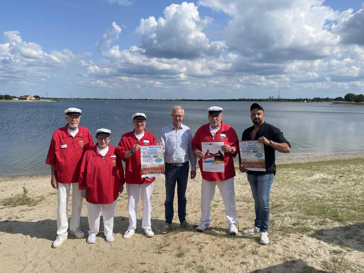Shanty Open Air 2025: Sechs Chöre und großer Flohmarkt am Speichersee Geeste