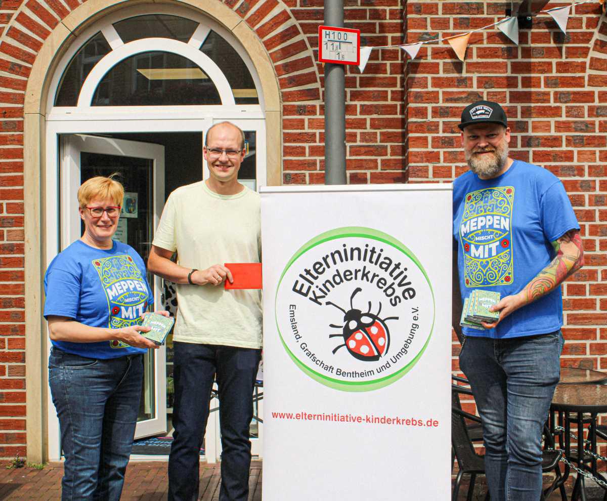 „Meppen mischt mit“: Neues Kartenspiel feiert Premiere und unterstützt Kinderkrebshilfe