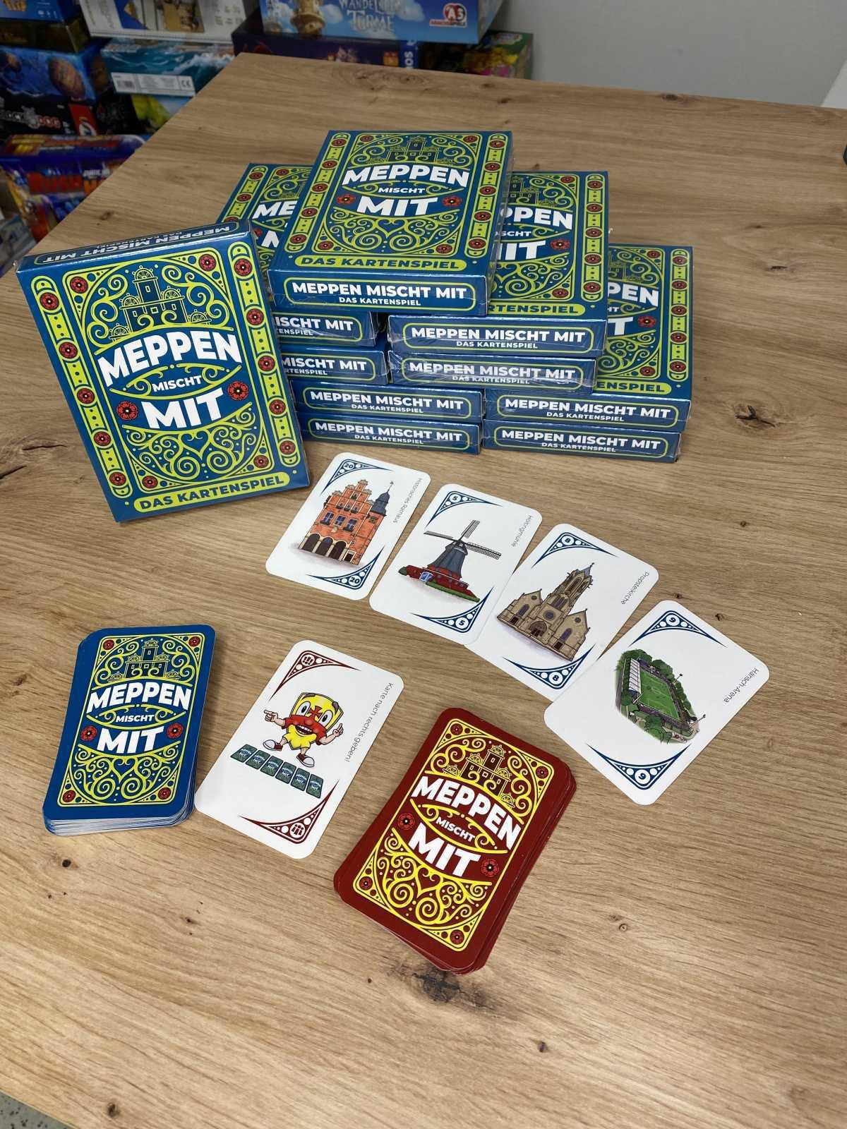 „Meppen mischt mit“: Neues Kartenspiel feiert Premiere und unterstützt Kinderkrebshilfe