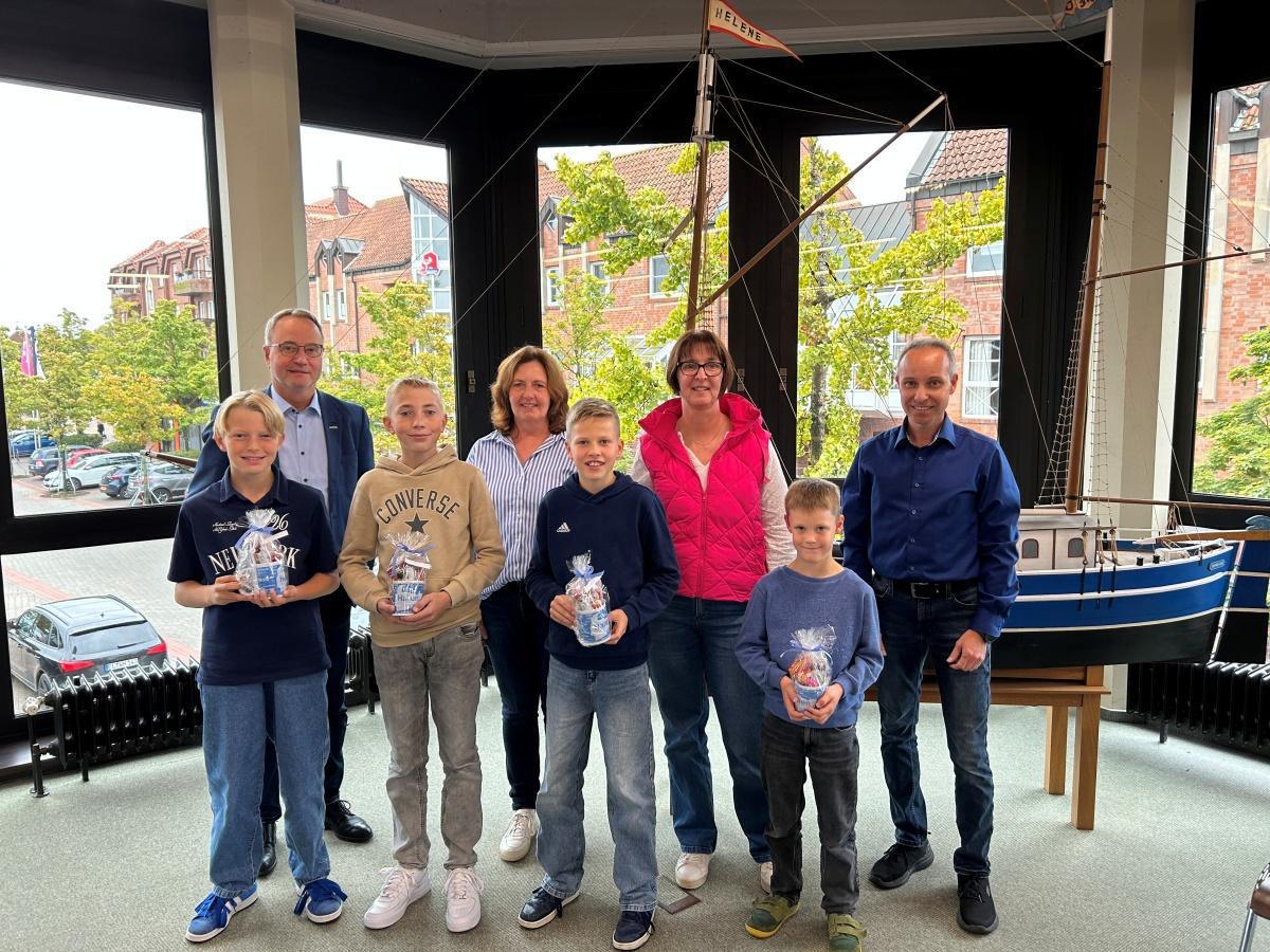 Preisverleihung der Ferienpassaktion 2025 im Harener Rathaus