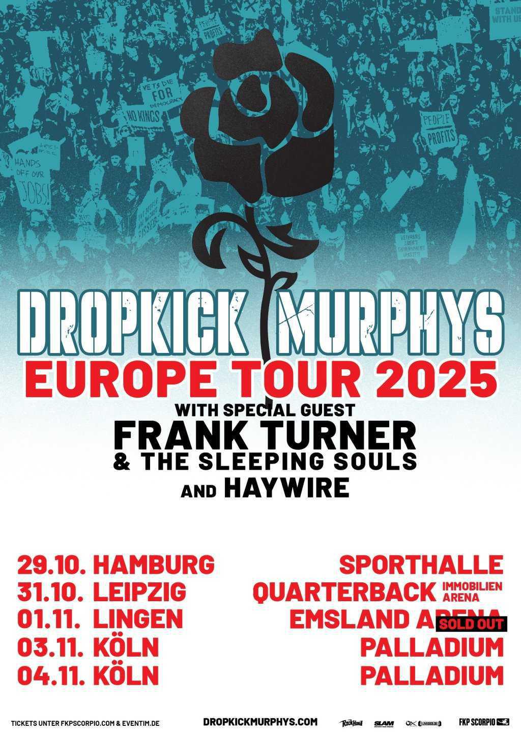 Dropkick Murphys (AUSVERKAUFT)