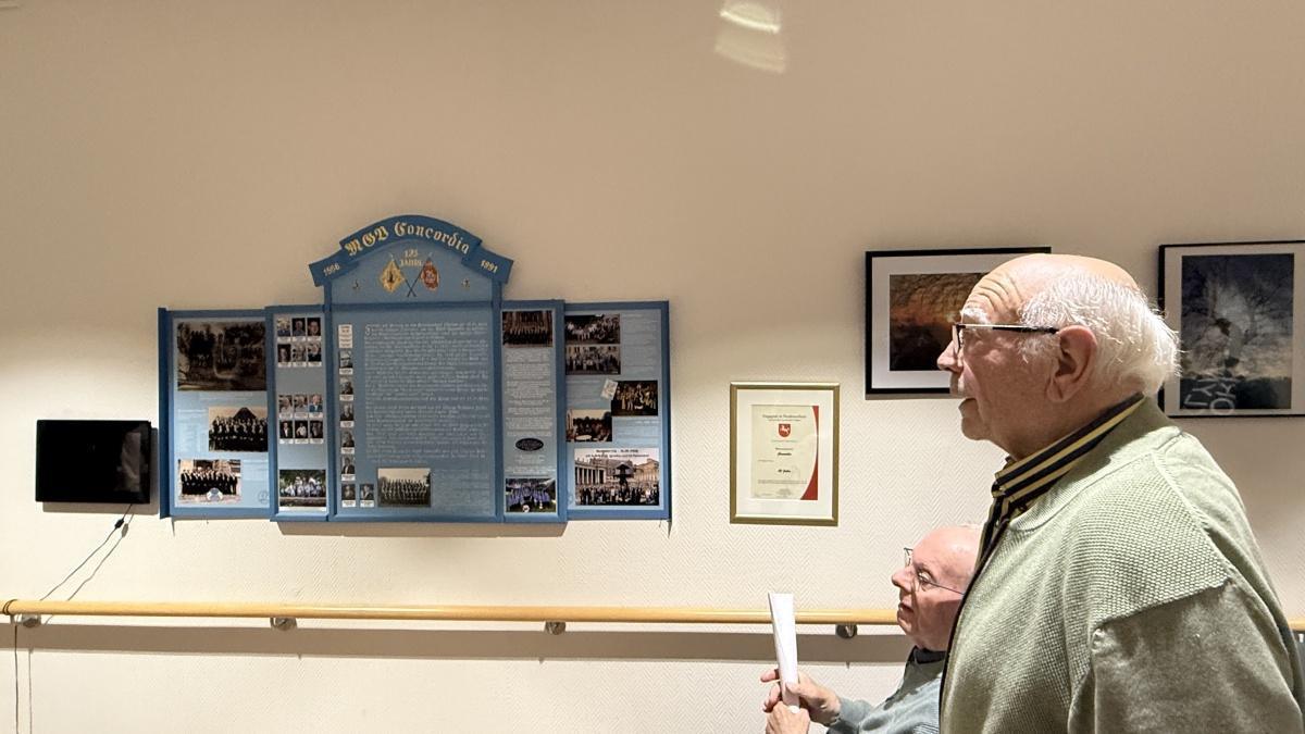 Concordia-Chronik nun an gebührendem Platz Concordia-Chronik nun an gebührendem Platz