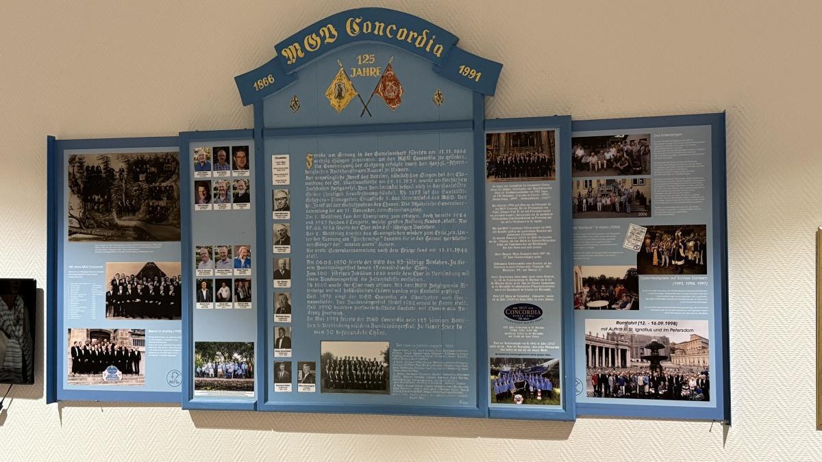 Concordia-Chronik nun an gebührendem Platz Concordia-Chronik nun an gebührendem Platz