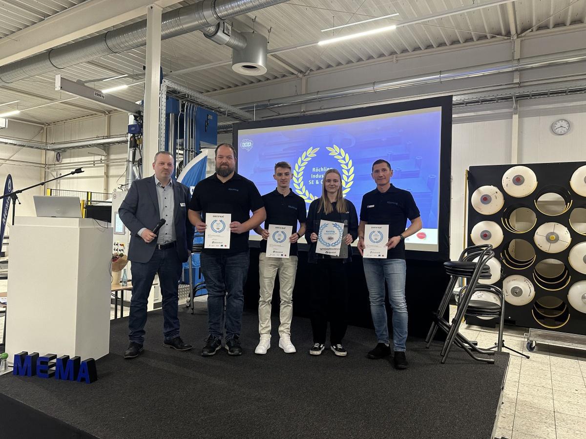 Forum zu Robotik und KI im Technikum von Röchling Forum zu Robotik und KI im Technikum von Röchling